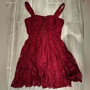 MUST GO❗️ Lace corset mini dress